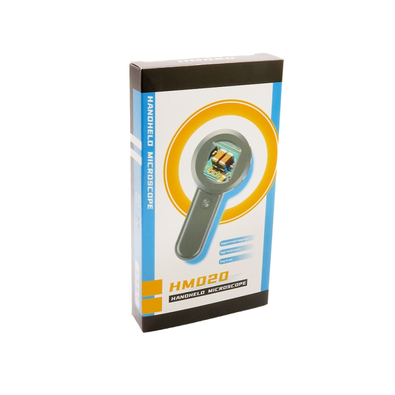 میکروسکوپ دیجیتال پرتابل 100X Digital Handheld Microscope دارای نمایشگر 2 اینچی مدل HM020