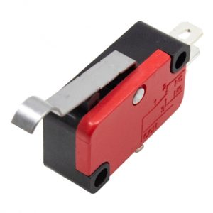 مجموعه 12 عددی میکروسوئیچ 15A 250VAC اهرم دار 28mm مدل V-154-1C25