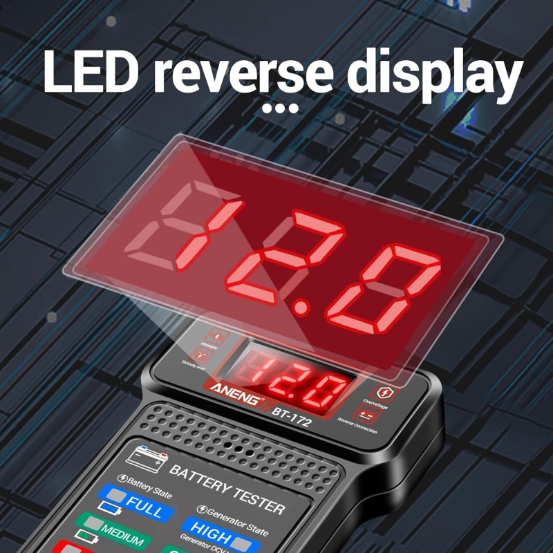 تستر باتری 12ولت خودرو ANENG مدل BT-172