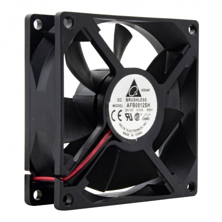 فن بلبرینگی 12V-0.51A سایز 8x8x2.5 مارک DELTA مدل AFB0812SH فن بلبرینگی 12V-0.51A سایز 8x8x2.5 مارک DELTA مدل AFB0812SH