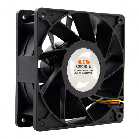 جت فن بلبرینگی 12V-3.12A سایز 12x12x3.8 مدل KZ12038B012U جت فن بلبرینگی 12V-3.12A سایز 12x12x3.8 مدل KZ12038B012U