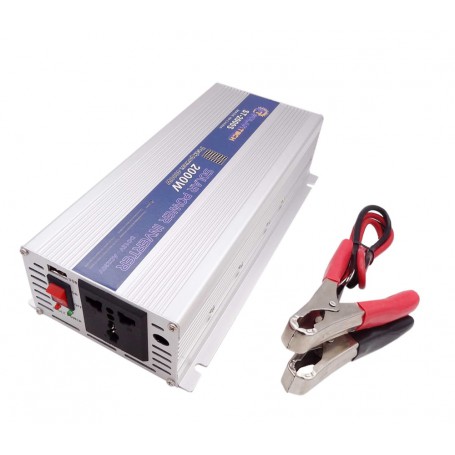 اینورتر (مبدل 12VDC به 220VAC) سوئیچینگ 12V 2000W مارک SOLARTECH