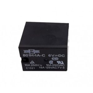 مجموعه 14 عددی رله 6V پایه میلون بوبین کنار 4 پین 10A تایوانی مارک SONG CHUAN کد 801H-1A-C