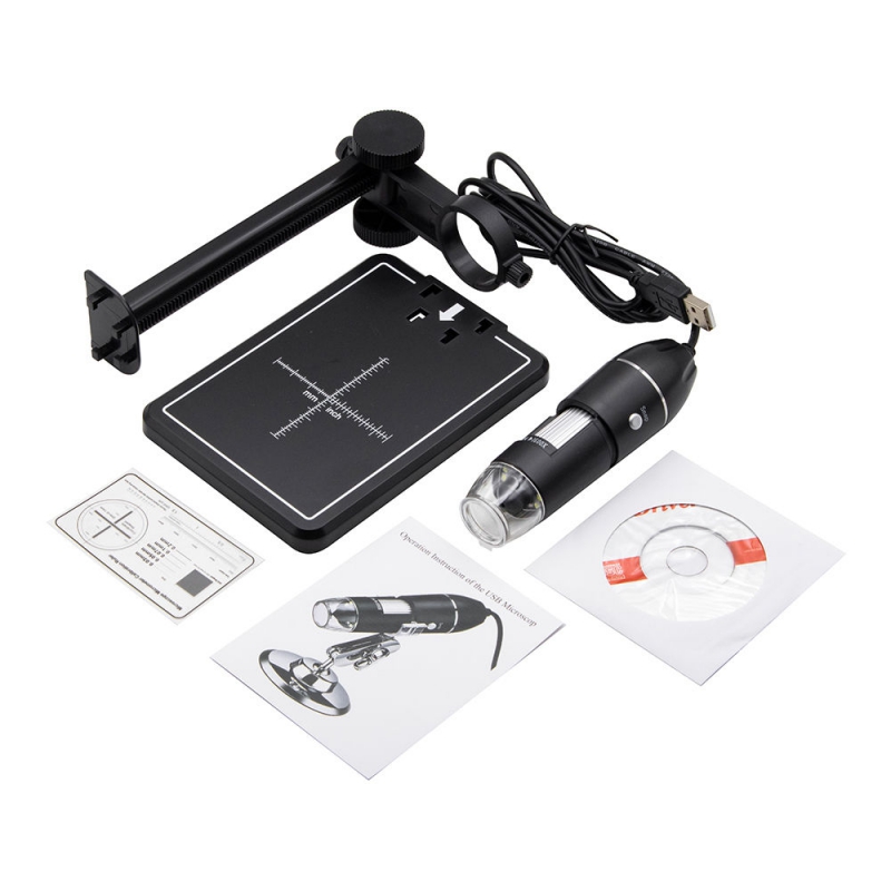 میکروسکوپ دیجیتال 1600X USB Digital Microscope پایه ثابت