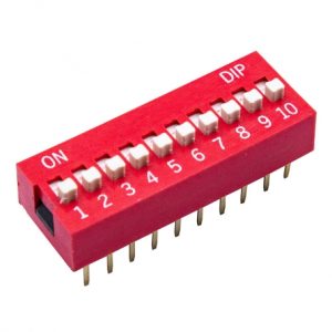 مجموعه 17 عددی دیپ سوئیچ 10 تایی DIP