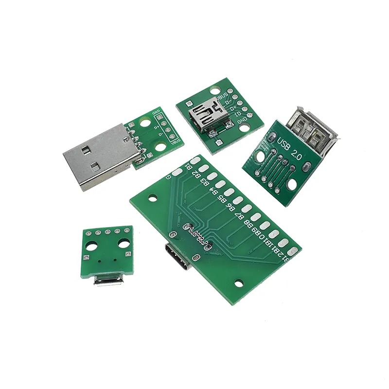 مجموعه 17 عددی برد تبدیل برک اوت USB-A نری مجموعه 17 عددی برد تبدیل برک اوت USB-A نری