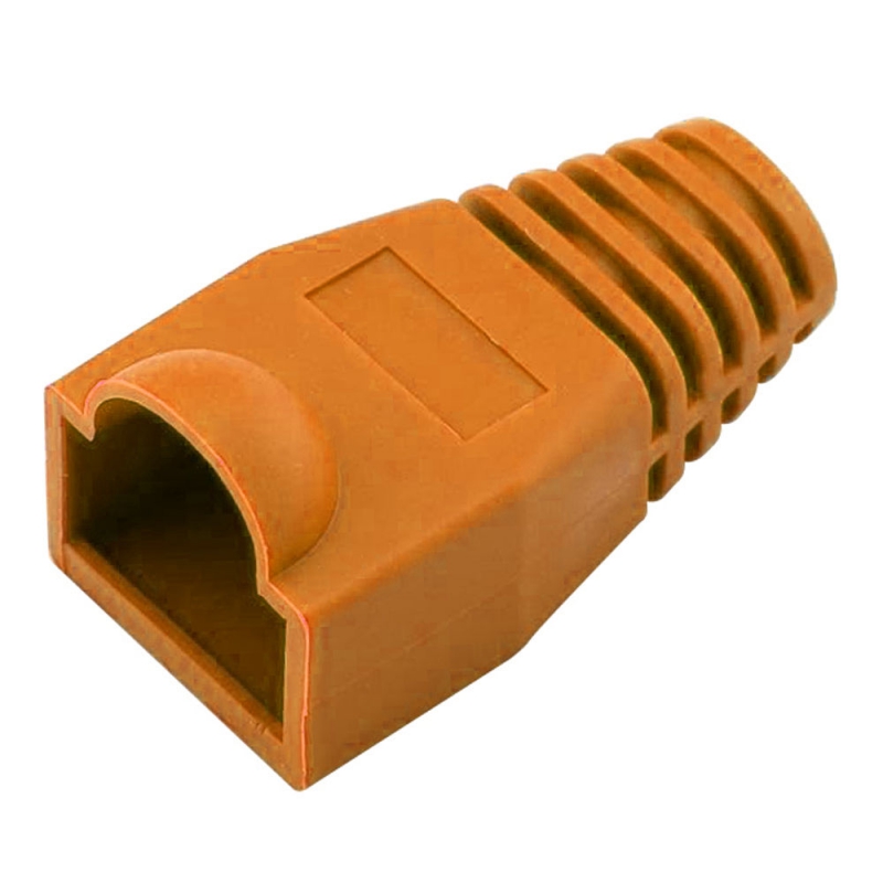 مجموعه 176 عددی کاور سوکت شبکه 8P8C نارنجی