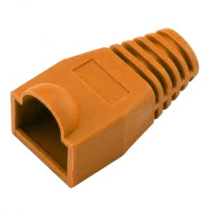 مجموعه 176 عددی کاور سوکت شبکه 8P8C نارنجی