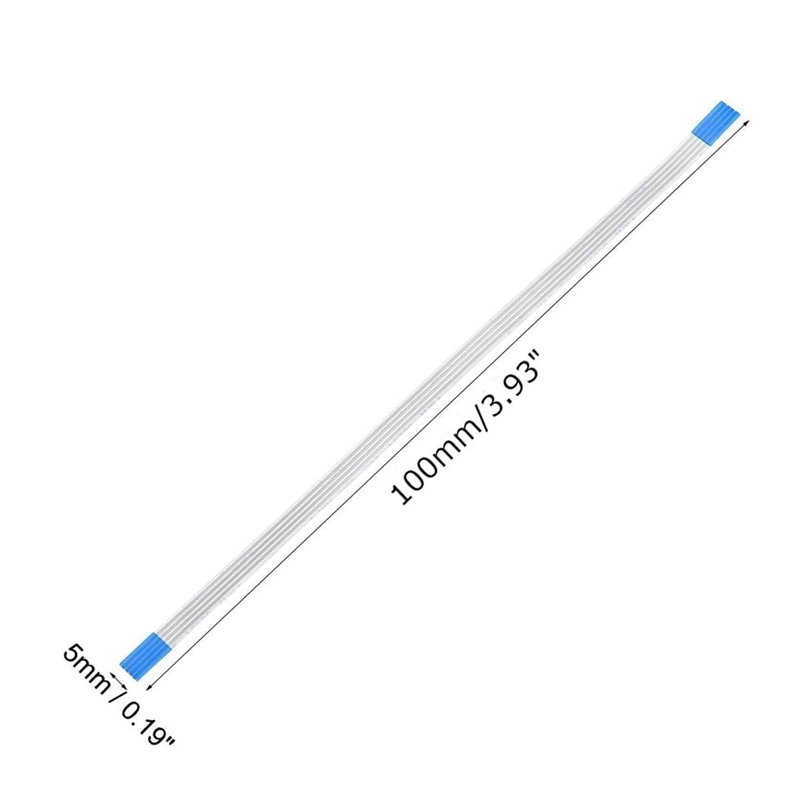 مجموعه 19 عددی کابل FFC فلت 4 پین 1mm طول 10cm