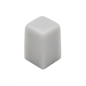 مجموعه 191 عددی سرکلید تک سوئیچ 6x6 مربعی طوسی