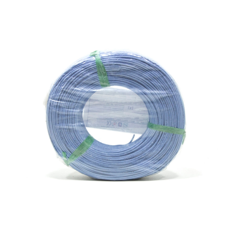 سیم افشان نسوز سایز 1x1 آبی حلقه 200متری