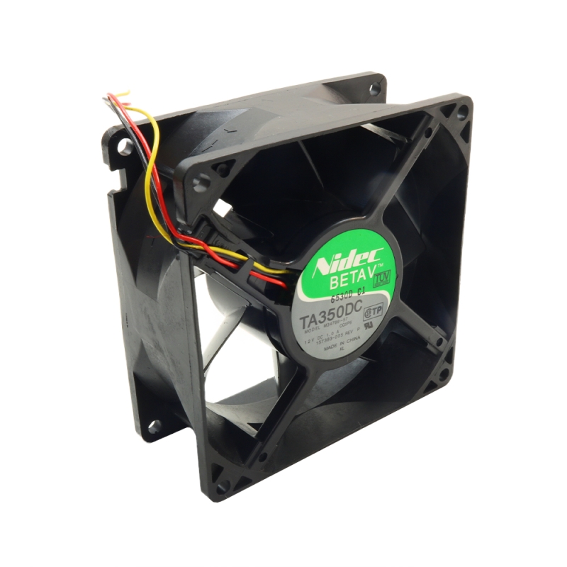 مجموعه 2 عددی فن 12V-1A سه سیمه سایز 9.2x9.2x3.8 مارک Nidec مدل M34789 مجموعه 2 عددی فن 12V-1A سه سیمه سایز 9.2x9.2x3.8 مارک Nidec مدل M34789