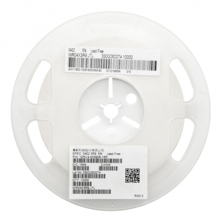 مجموعه 2 عددی مقاومت 20 اهم پکیج SMD 0402 رول10000 تایی