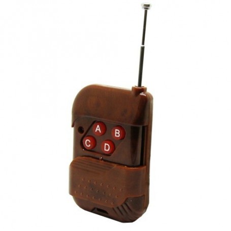 مجموعه 2 عددی ریموت 4 کانال کدلرن 315MHz قهوه ای مجموعه 2 عددی ریموت 4 کانال کدلرن 315MHz قهوه ای