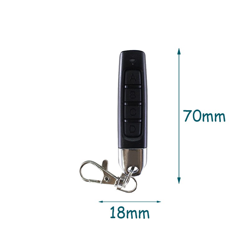 مجموعه 2 عددی ریموت 4 کانال بلوتوثی Duplicator طرح مدادی 433MHz