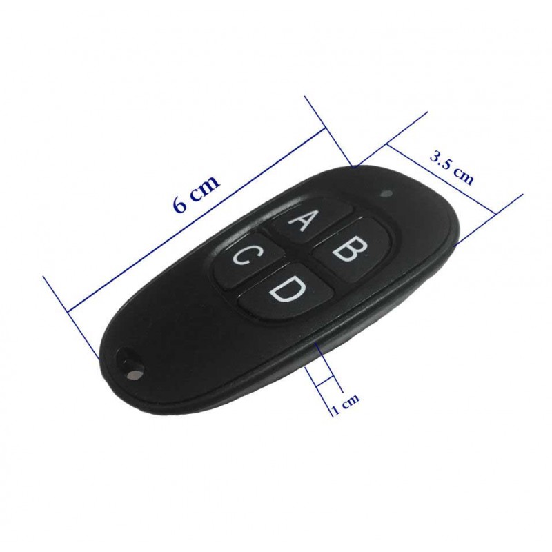 مجموعه 2 عددی ریموت 4 کانال بلوتوثی Duplicator طرح تخم مرغی 433MHz