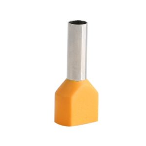 مجموعه 2 عددی وایرشو دوبل روکش دار نارنجی سایز 4 مدل TE4010 بسته100 تایی