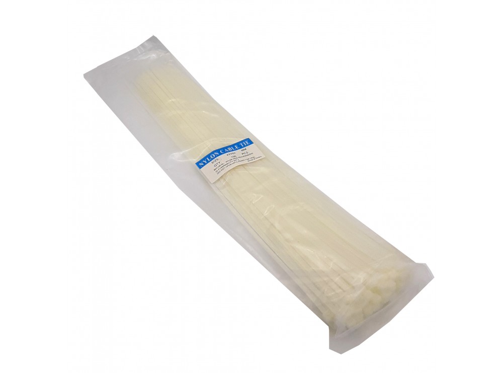 مجموعه 2 عددی بست کمری سفید 4x350mm بسته100 تایی