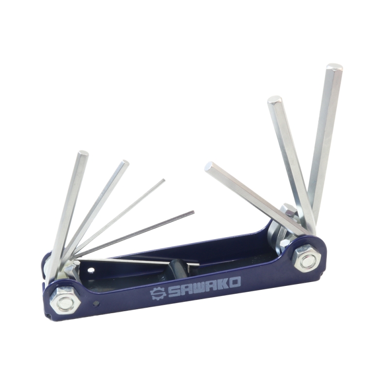 مجموعه 2 عددی آچار آلن چاقویی 8 تایی مدل S2901 مارک SAWAKO