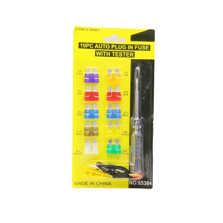 مجموعه 2 عددی تستر برق خودرو مدل EL-6805 به همراه فیوز