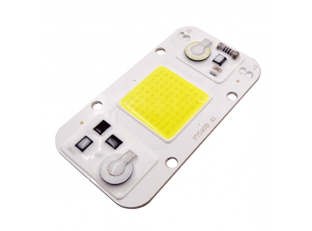 مجموعه 2 عددی LED COB مهتابی 30W 220V با درایور داخلی سایز 7540 دارای مدار حفاظتی Anti Surge