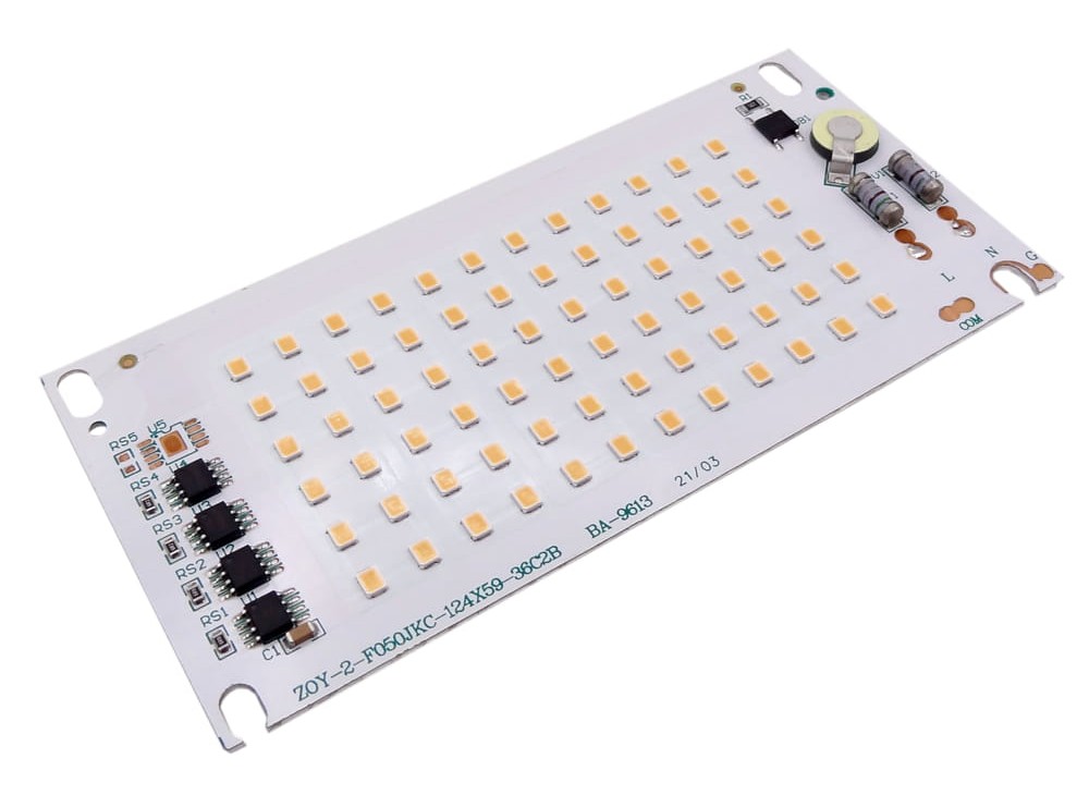 مجموعه 2 عددی LED DOB سفید آفتابی 220VAC 50W دارای مدار محافظتی Anti Surge