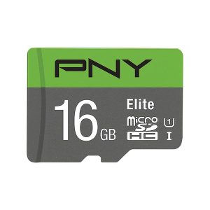 مجموعه 2 عددی کارت حافظه microSDXC پی ان وای مدل P-SDU16GU185GW-GE ظرفیت 16 گیگابایت به همراه آداپتور