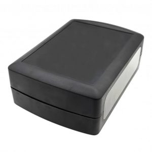 مجموعه 2 عددی جعبه برد پلاستیکی چهار تکه مشکی مدل MOB سایز 210x150x78mm