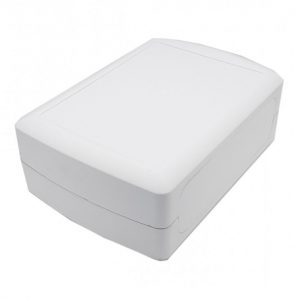 مجموعه 2 عددی جعبه برد پلاستیکی چهار تکه سفید مدل MOB سایز 210x150x78mm