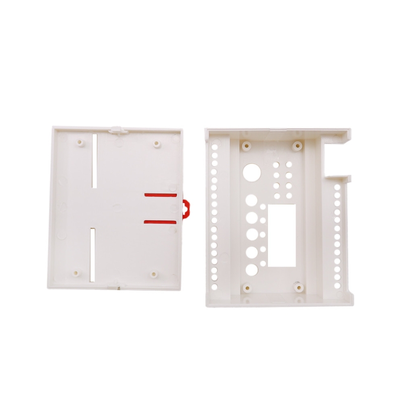 مجموعه 2 عددی جعبه ریلی Rail Box سفید وارداتی سایز 107x88x59mm مدل PLC017 مجموعه 2 عددی جعبه ریلی Rail Box سفید وارداتی سایز 107x88x59mm مدل PLC017