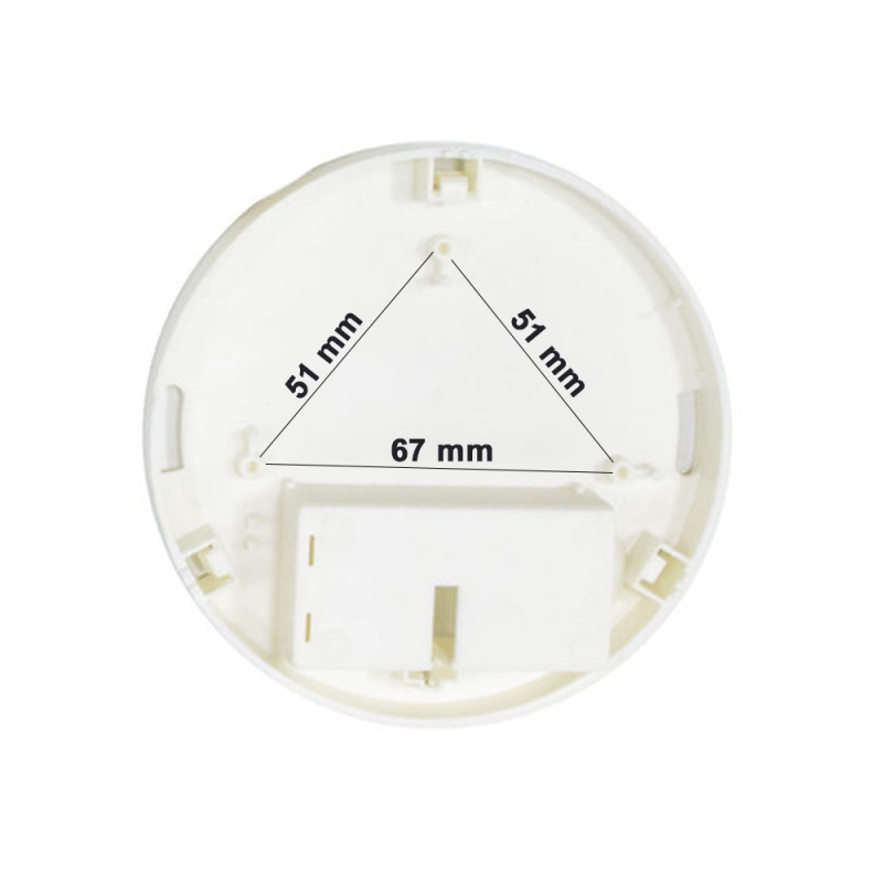 مجموعه 2 عددی جعبه برد پلاستیکی دیتکتور دود سفید وارداتی مدل S924-A1 سایز 113x40mm مجموعه 2 عددی جعبه برد پلاستیکی دیتکتور دود سفید وارداتی مدل S924-A1 سایز 113x40mm