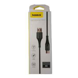 کابل شارژ تایپ سی بیسوس مدل BS-03T