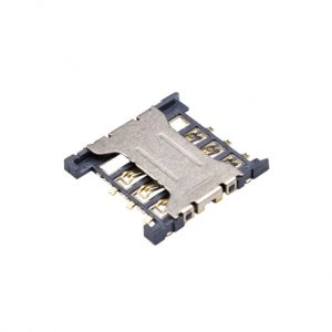 مجموعه 21 عددی سوکت سیم کارت میکرو 6PIN پلاستیکی با هولدر فلزی