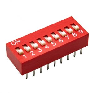 مجموعه 22 عددی دیپ سوئیچ 9 تایی DIP