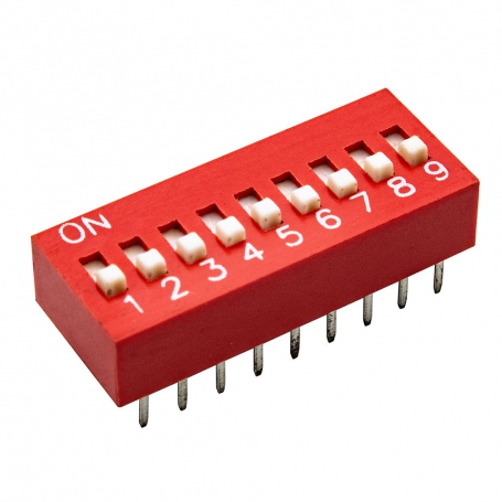 مجموعه 22 عددی دیپ سوئیچ 9 تایی DIP