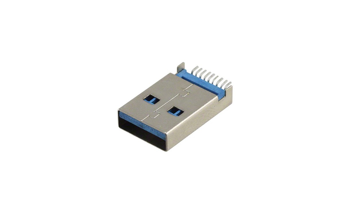 مجموعه 22 عددی کانکتور پرسرعت USB3.0 A نری SMD