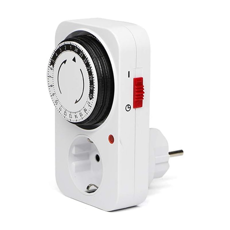 پریز تایمردار آنالوگ با قابلیت برنامه ریزی 24 ساعته مدل GMTA-GR