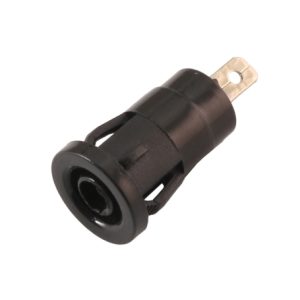 مجموعه 25 عددی فیش موزی مادگی سوکتی ولتاژ بالا 4mm مشکی