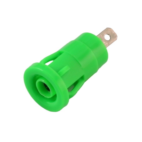 مجموعه 25 عددی فیش موزی مادگی سوکتی ولتاژ بالا 4mm سبز