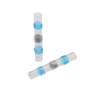 کانکتور رابط قلع تمام حرارتی آبی سایز 2.5 مدل SDR2.5 بسته100 تایی