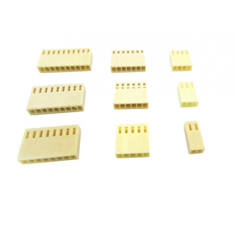 مجموعه 271 عددی کانکتور مخابراتی 3 پین 2510 مادگی مجموعه 271 عددی کانکتور مخابراتی 3 پین 2510 مادگی