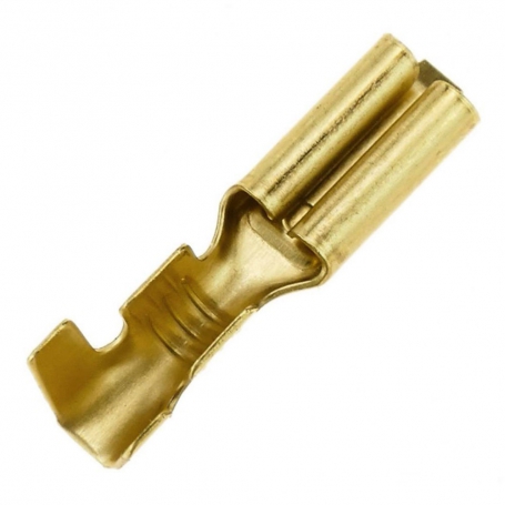 سرسیم تلفنی برنجی مادگی سایز 2.8 بسته1000 تایی