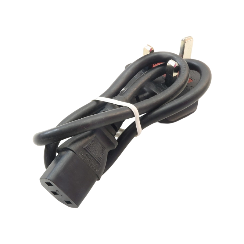 مجموعه 3 عددی کابل برق سه پین کامپیوتری 0.5متری دارای فیوز