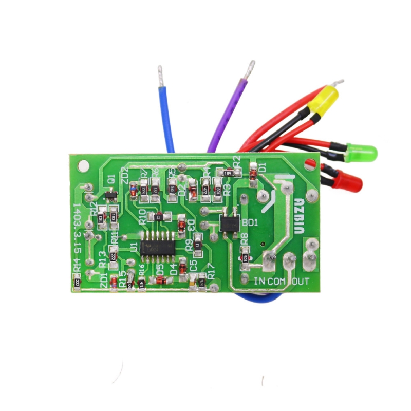 مجموعه 3 عددی برد محافظ ولتاژ برق 10 آمپر مخصوص یخچال