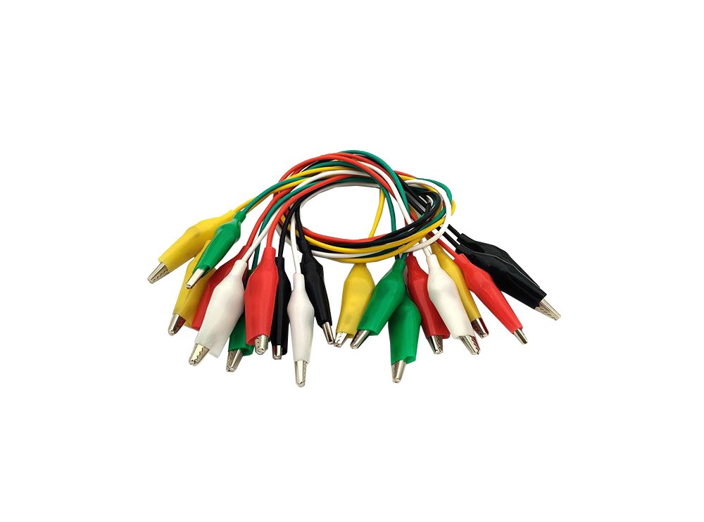 مجموعه 3 عددی کابل گیره سوسماری کوچک پک 10 رشته ای