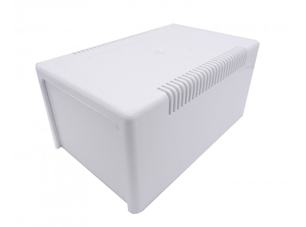 مجموعه 3 عددی جعبه برد پلاستیکی دو تکه تهویه دار سفید سایز 160x100x80mm