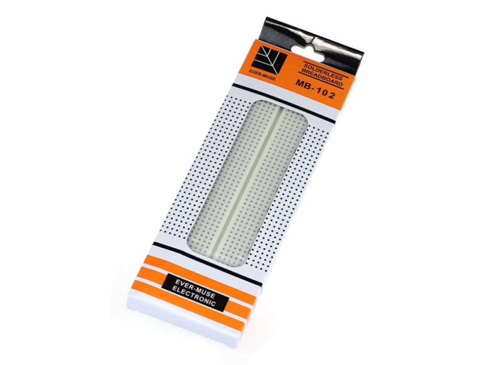 مجموعه 3 عددی برد بورد 165x 55x10 میلیمتری - MB 102 BreadBoard