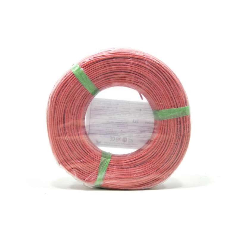 مجموعه 3 عددی سیم افشان نسوز سایز 1x1 قرمز 5 متری مجموعه 3 عددی سیم افشان نسوز سایز 1x1 قرمز 5 متری