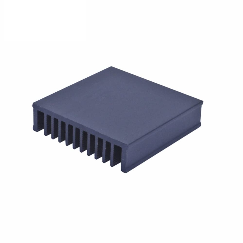 مجموعه 3 عددی هیت سینک مشکی مربعی سایز 50x50x12.8mm