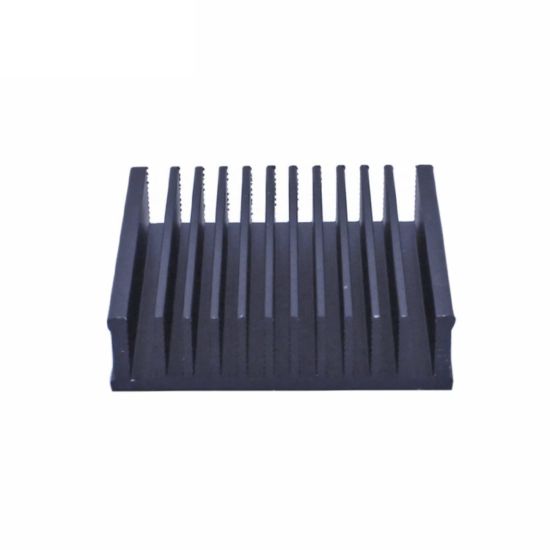 مجموعه 3 عددی هیت سینک مشکی مربعی سایز 50x50x12.8mm